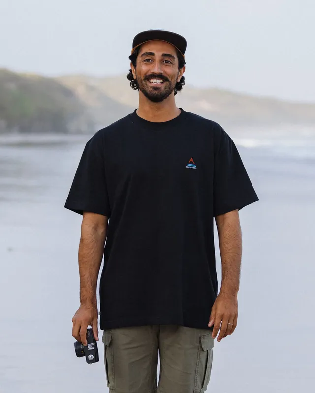 Passenger Clothing Vita Relaxed Fit T-Shirt - Black