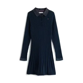 Tommy Hilfiger Kids' Cable Sweater Jumper Dress