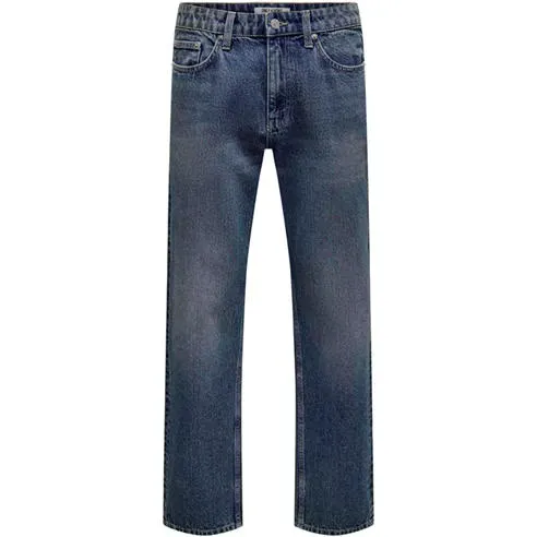 Only and Sons Men's Straight Leg Jeans
