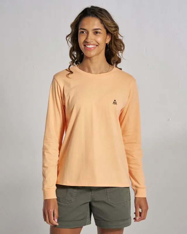 Passenger Clothing Classic LS T-Shirt - Orange Peach