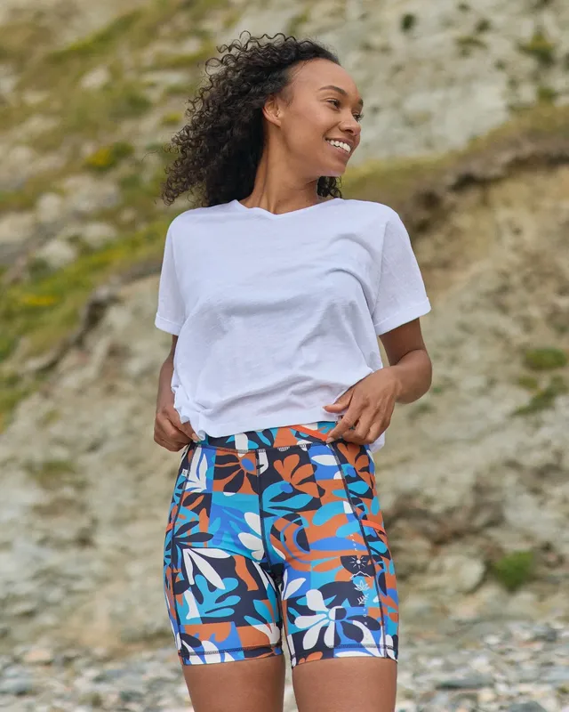 Passenger Clothing Mantra Active Short - Mountain Foliage Blue