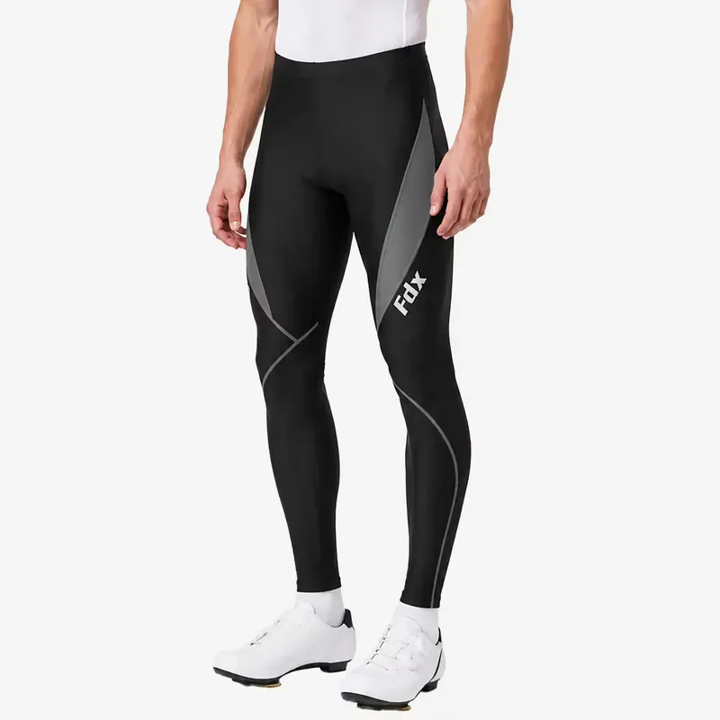 FDX Men's Viper Cycling Tights 3D Padded Thermal Trousers for Cold Weather
