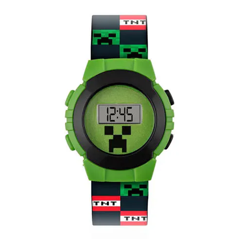 Minecraft Digital Strap Watch