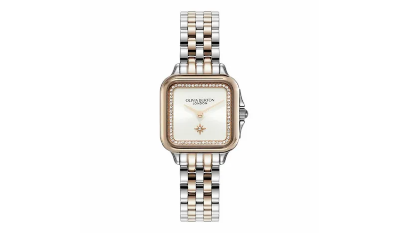 Olivia Burton Ladies Metallic Stainless Steel Bracelet Watch