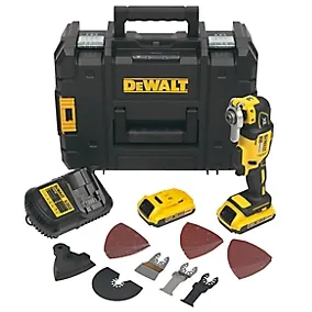 DeWalt 18V 2Ah Li-ion XR Brushless Cordless Multi tool - DCS355D2-GB