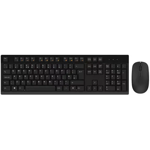 CiT EZ-Touch Wireless Keyboard and Mouse Combo Set Black