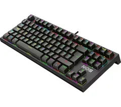 SMANOS C-350 Mini RGB Mechanical Gaming Keyboard - Black