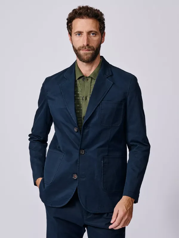 Aubin Mareham Patch Pocket Suit Jacket
