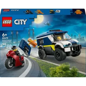 LEGO City Police Prisoner Transport Van Construction Set 60479