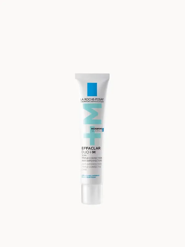La Roche-Posay Effaclar Duo+M Anti-Blemish Corrective Gel Moisturiser for Oily, Blemish-Prone Skin 40ml
