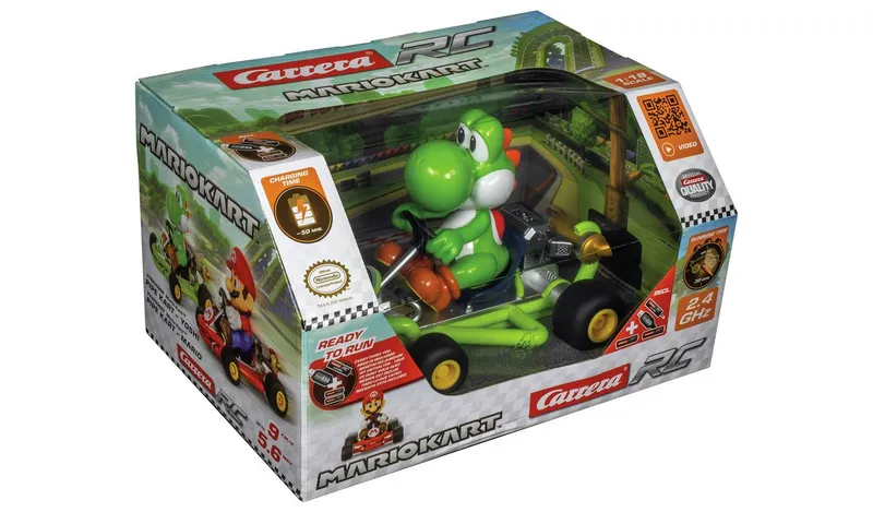 Carrera RC 1:18 Mario Kart Pipe Kart, Yoshi 