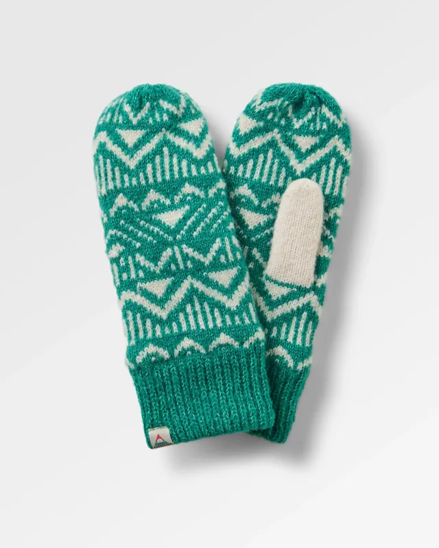 Passenger Clothing Nurture Fleece Lined Mittens - Greenlake