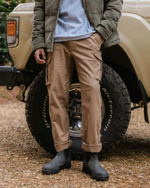 Passenger Clothing Lakeside Cargo Cotton Trouser - Caramel