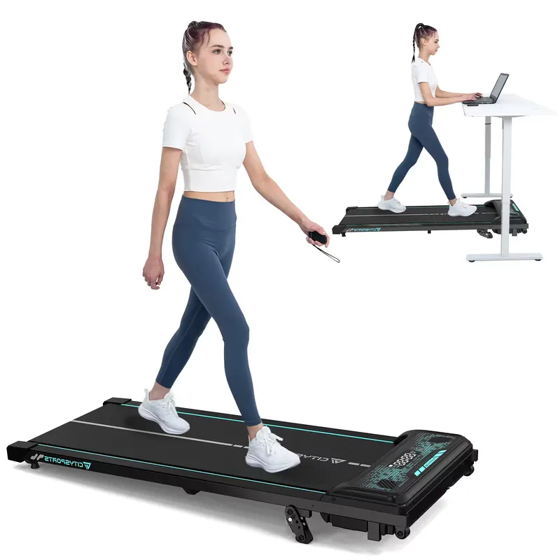 CITYSPORTS Walking Treadmill Incline up to 10%-3 Positions. WP6, 440W, 6.0km/h, Bluetooth