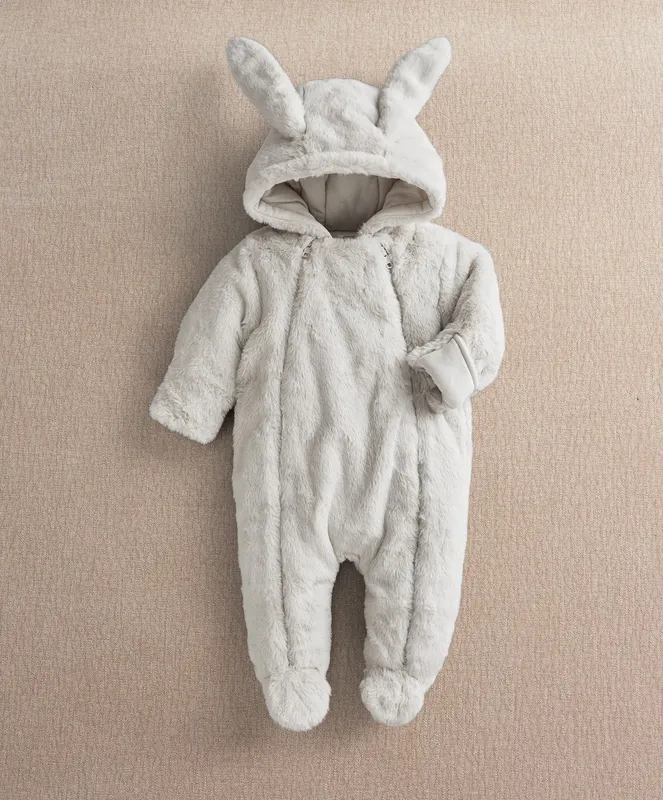 Mamas & Papas Faux Fur Pramsuit