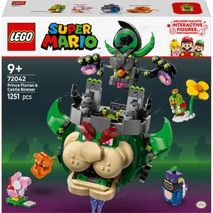 LEGO Super Mario Prince Florian and Castle Bowser Construction Set 72042