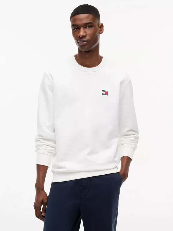Tommy Hilfiger Badge Jumper, White