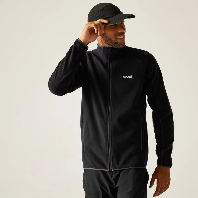 REGATTA Hadfield Mens Walking Full-Zip Fleece