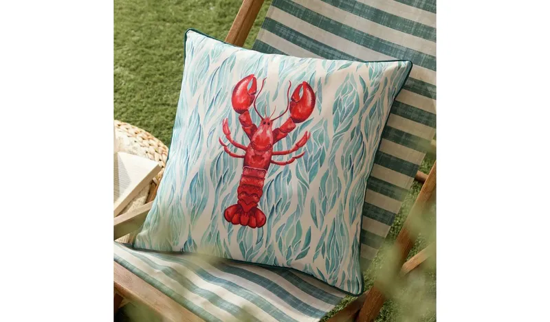 Wylder Lobster Marine Outdoor Cushion