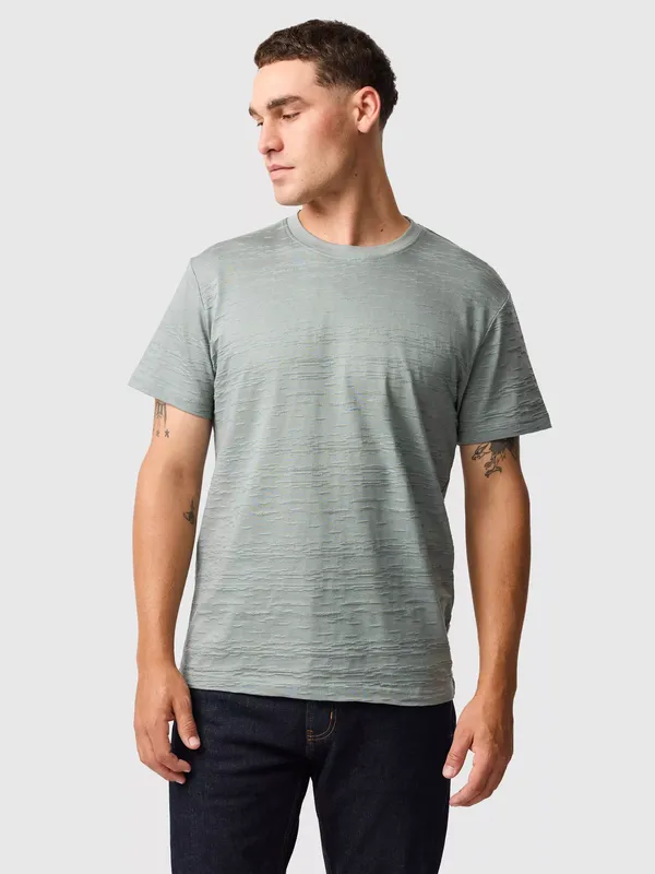 Rodd & Gunn Leith Valley Cotton Slim Fit Abstract T-Shirt