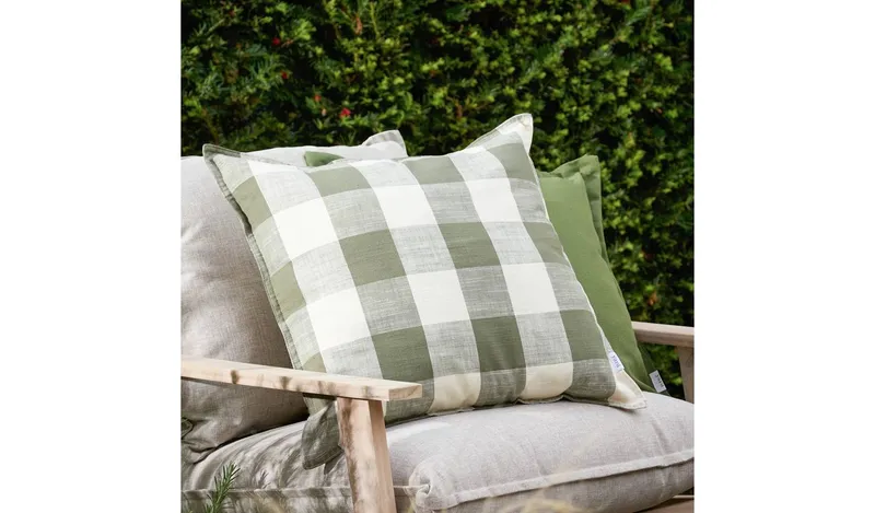 Yard Chesil Cotton Moss Outdoor Cushion