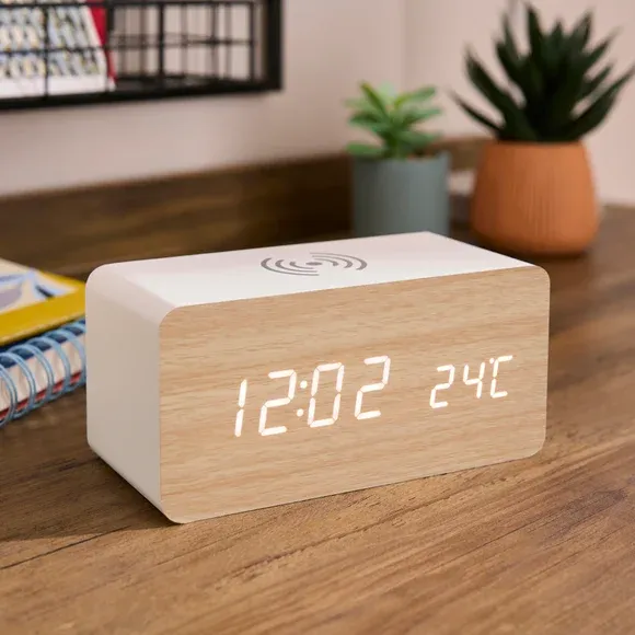Phone Charging Digital Alarm Clock