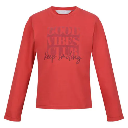 Regatta Unisex Kids' WenbieIII Long Sleeve T-Shirt