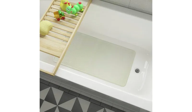 Croydex Antibacterial Bath Mat - Cream