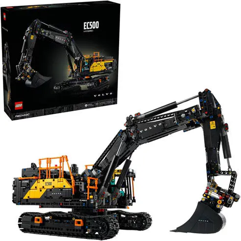 LEGO® Technic 42215 Volvo EC500 Hybrid Excavator Set Gift for Adults