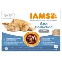 48 x 85g IAMS Advanced Nutrition Wet Cat Food - 36 + 12 Free! *