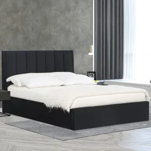 Willow Ottoman Black - Black / Double