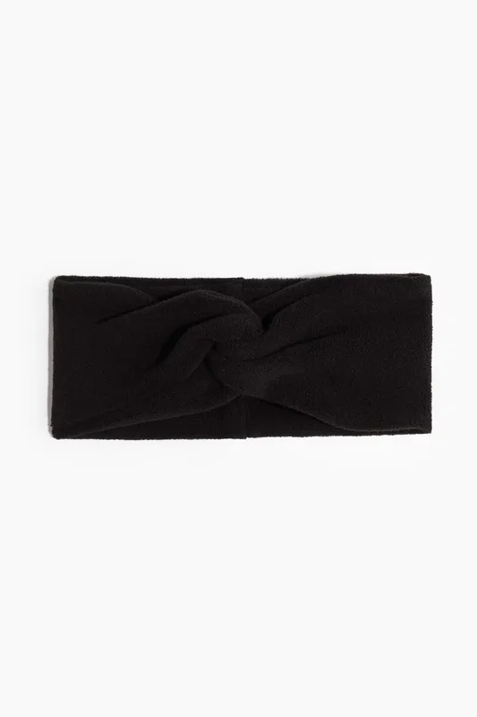 Fleece sports headband