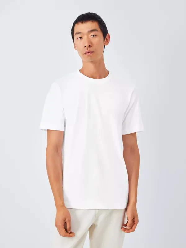 John Lewis Crew Neck Cotton T-Shirt