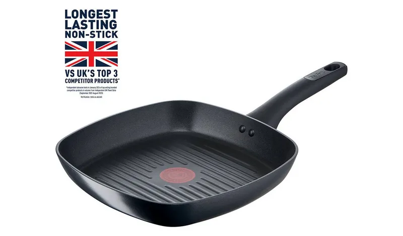 Tefal Titanium Excellence 26cm Non stick Grill Pan