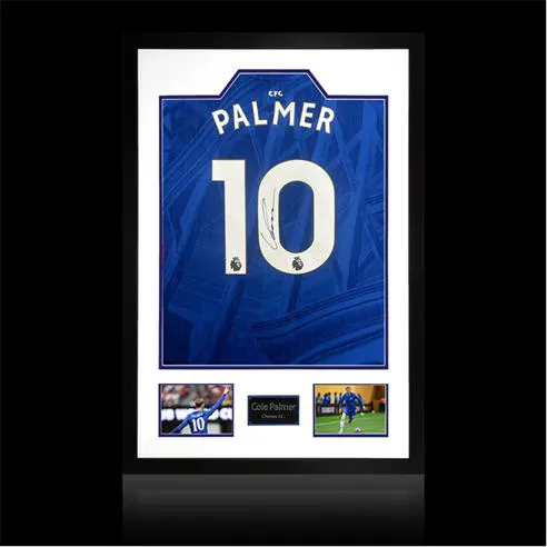 The Fan Cave Cole Palmer Signed Chelsea 25/26 Shirt Premium