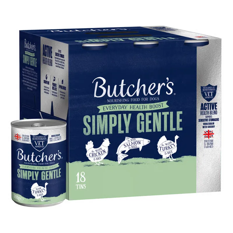 Butcher's Simply Gentle Loaf Adult Wet Dog Food Tins