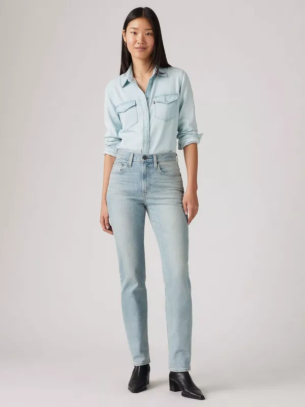 Levi's 724 High Rise Straight Jeans