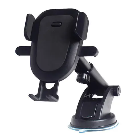 Gembird Phone Car Holder Suction Mount Black