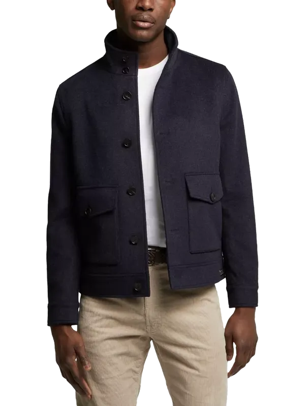 Guards London Dalton Wool Blend Harrington Jacket