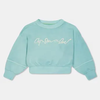 G Star Kids' Big Sleeve Oversized Crew Sweatshirt