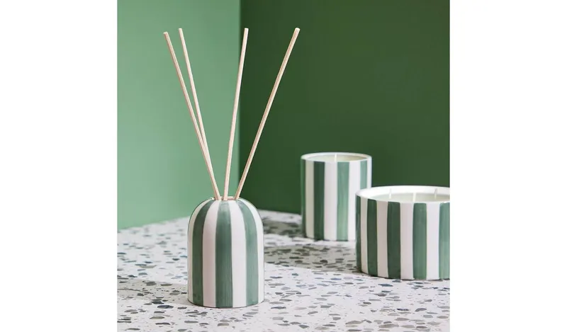Habitat 150ml Ceramic Reed Diffuser-Spiced Bergamot & Ginger