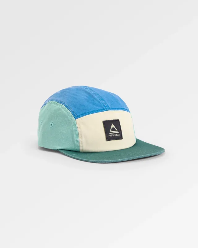 Passenger Clothing Fixie 5 Panel Cap - Aquamarine