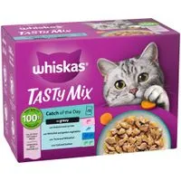 Whiskas 1+ Pouches Mega Pack 96 x 85g