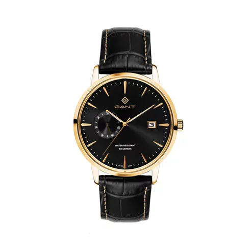 Gant Men's East Hill Leather Analogue Quartz Watch