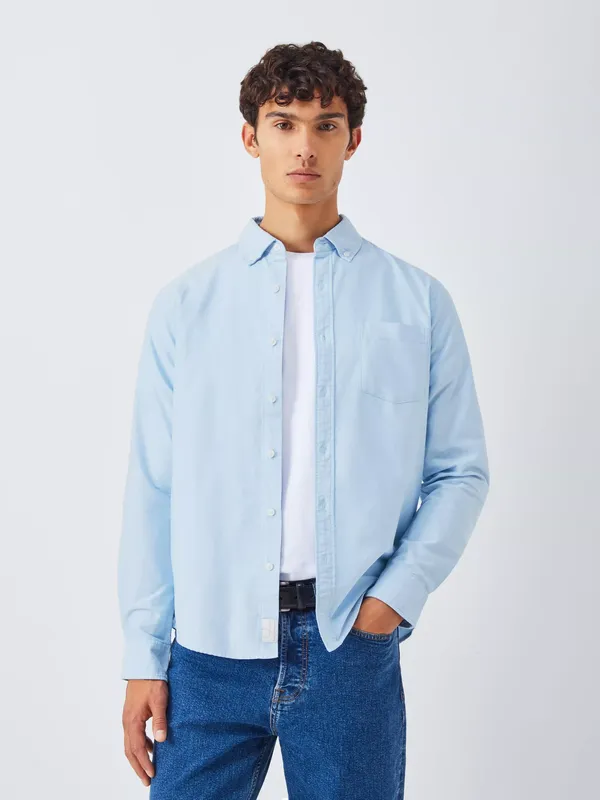 John Lewis Slim Fit Cotton Oxford Shirt