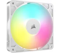 CORSAIR RS120 ARGB 120 mm PWM Case Fan - Triple Pack, White