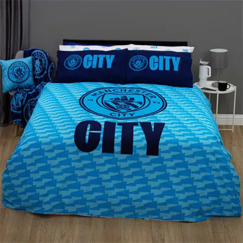 Manchester City FC Panel Duvet Cover Set