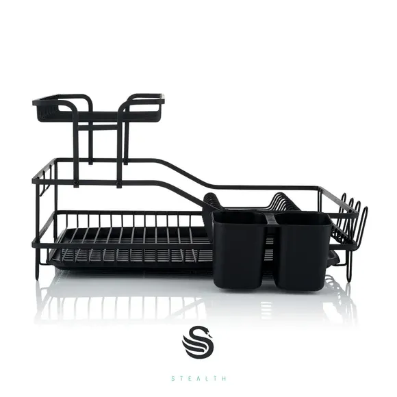 Swan Stealth 15 Plate Dish Rack