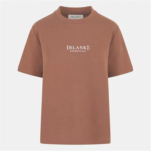 Blank Essentials Blank E Core Puff Print T-Shirt Ladies