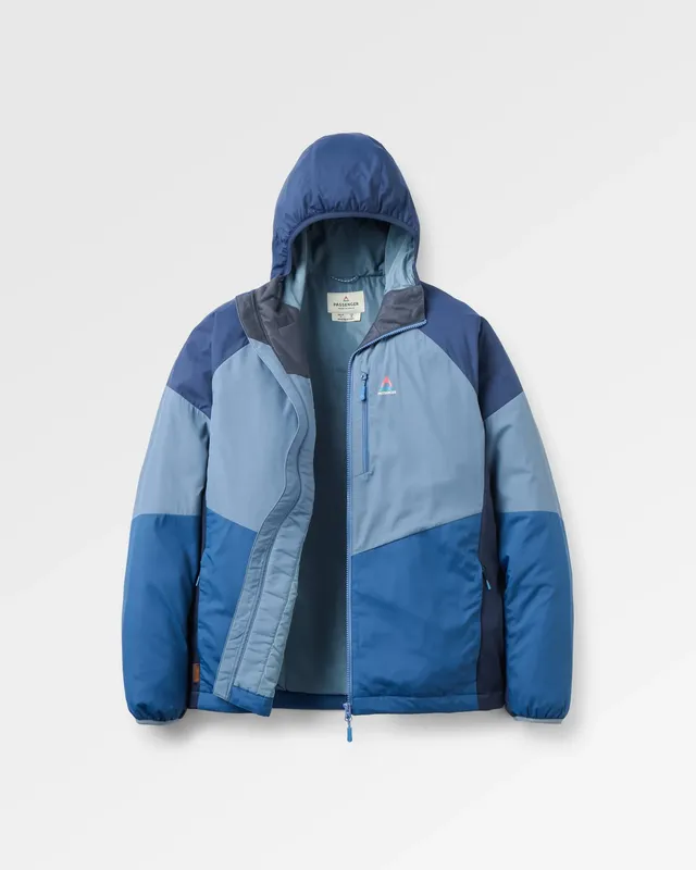 Passenger Clothing Daybreak Lightweight Thermore® Insulated Jacket - Rich Navy/Storm Grey/Dark Denim